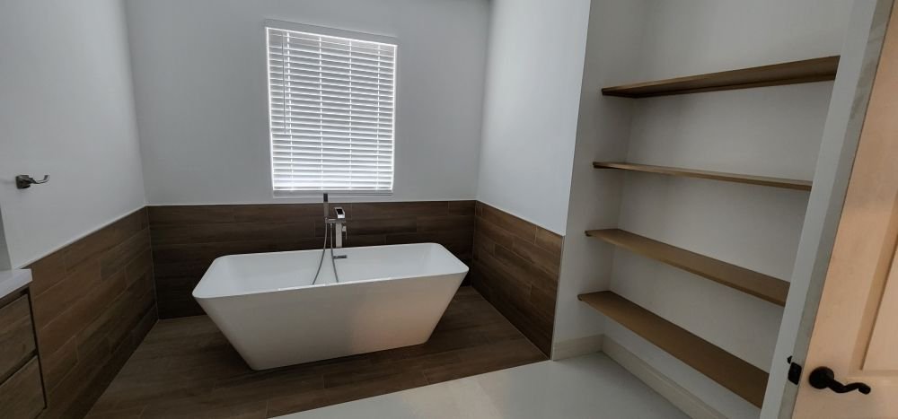 Bathroom remodel project in Tustin, CA