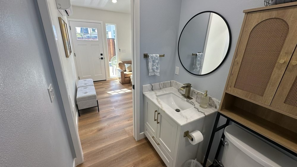 Bathroom remodel project in Anaheim Hills, CA