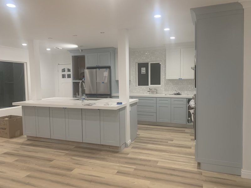 Kitchen remodel project in Orange, CA